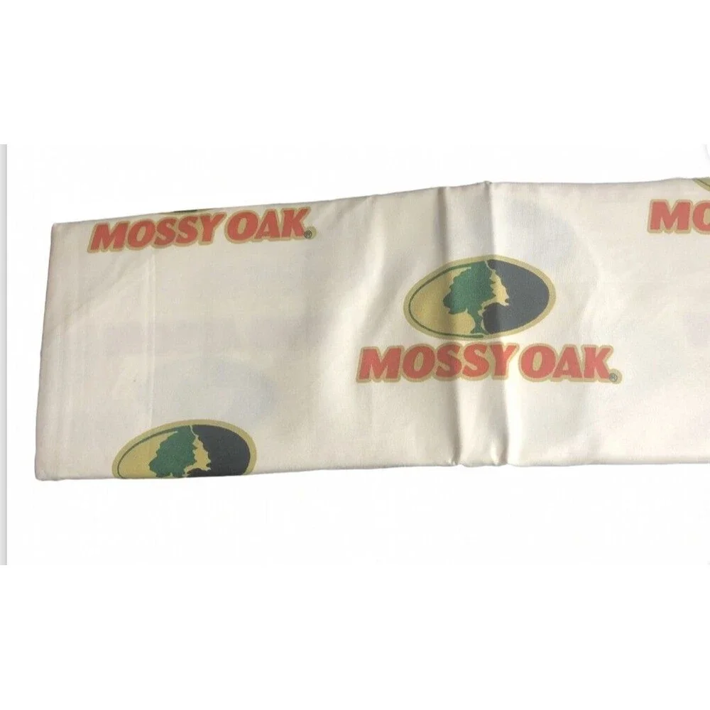 Mossy Oak Logo Pillowcases Standard Queen Cabin Hunting 20x30 Camp Set Of 2